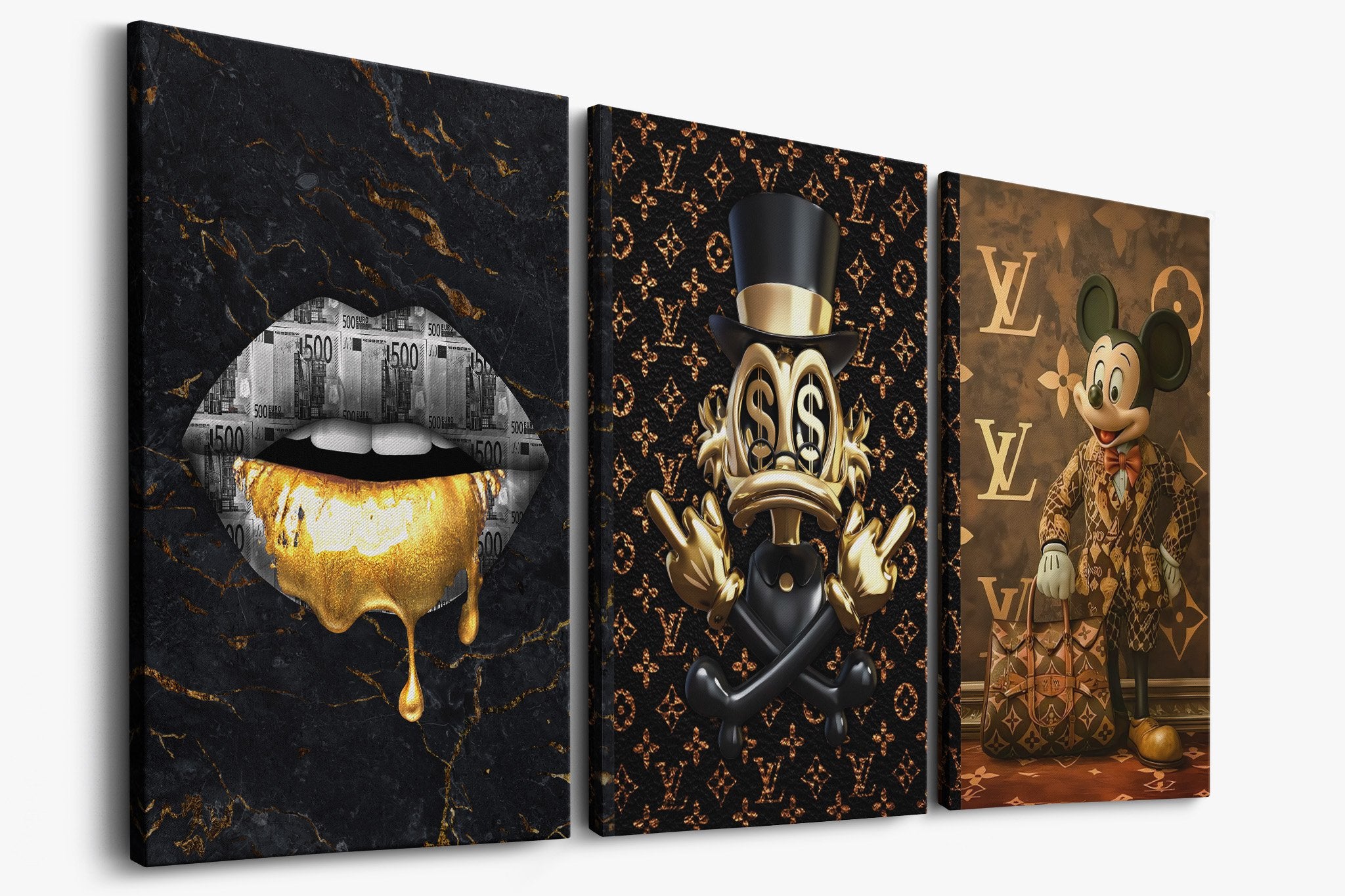 Golden Kiss, Boss & ML Art - Bundle