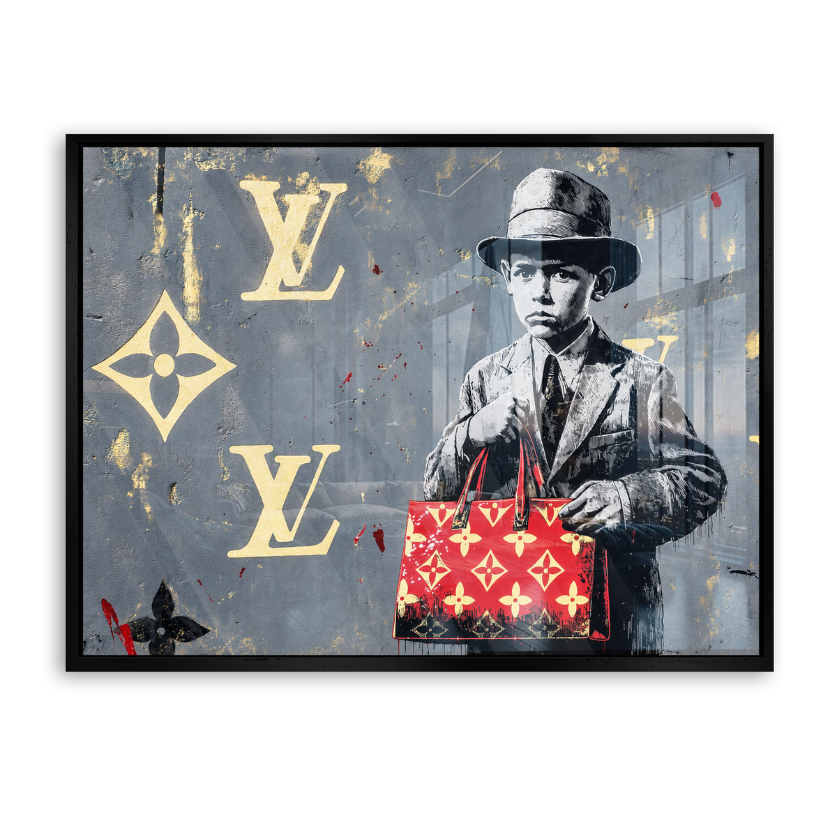 The Little Collector - Acrylglas Schwarz
