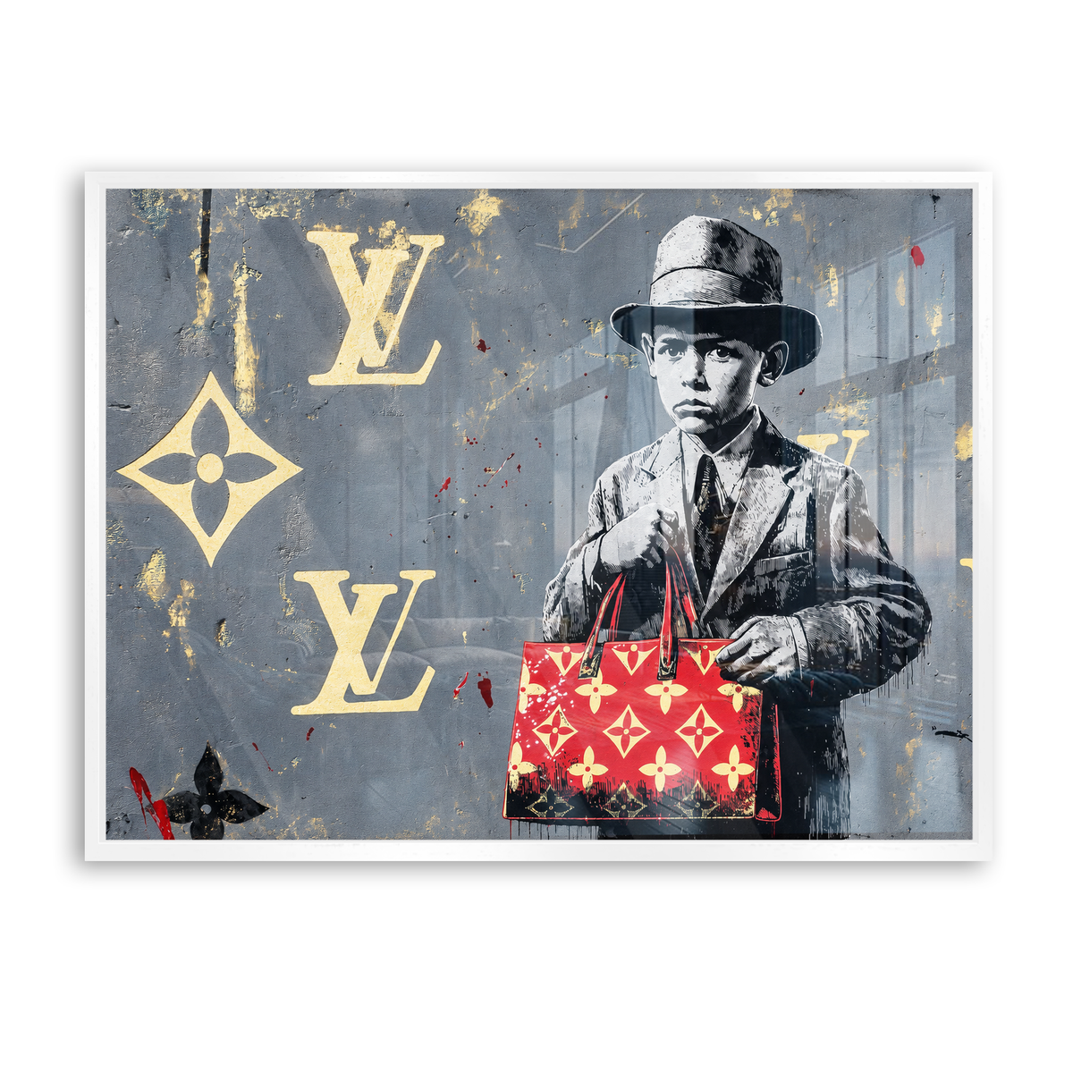 The Little Collector - Acrylglas Weiß