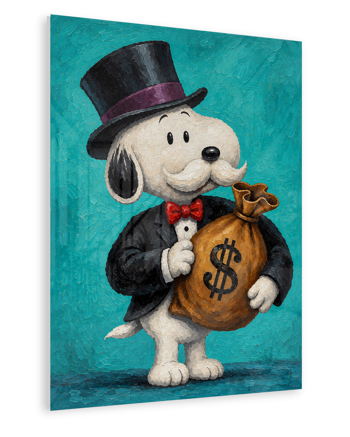 The Little Tycoon - Acrylglas Ohne Rahmen