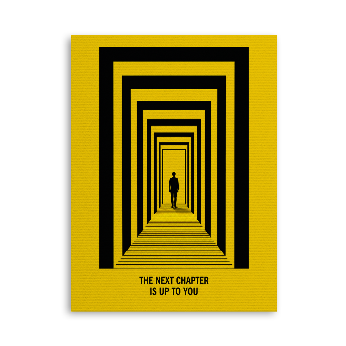 The Next Chapter Is Up to You - Leinwand Ohne Rahmen