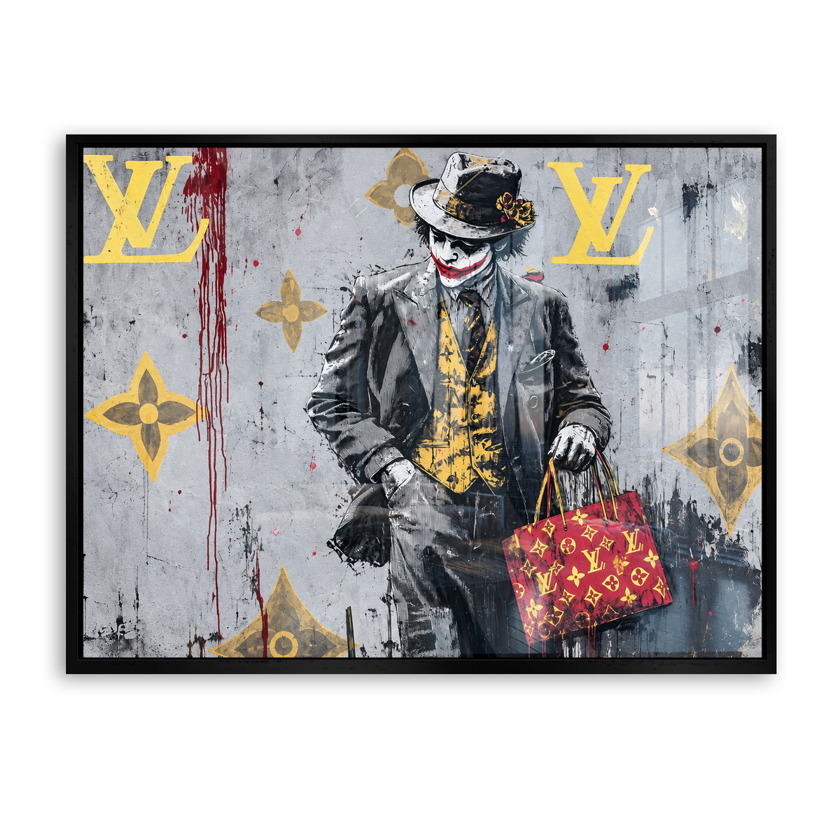 The Painted Trickster - Acrylglas Schwarz