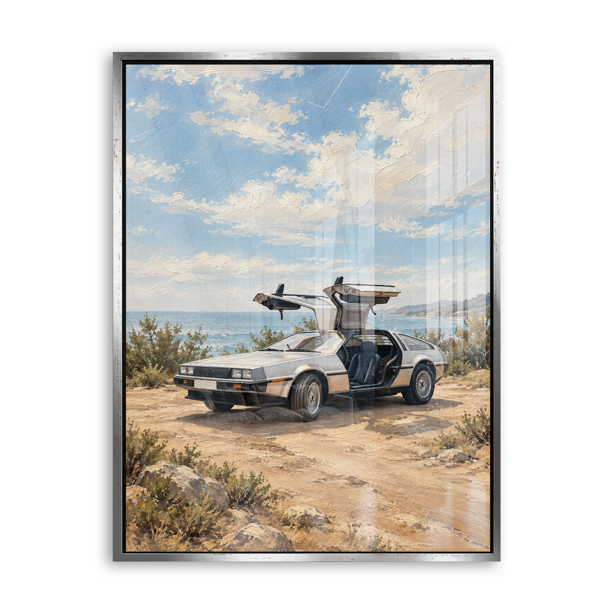 Timeless Escape - Acrylglas Silber