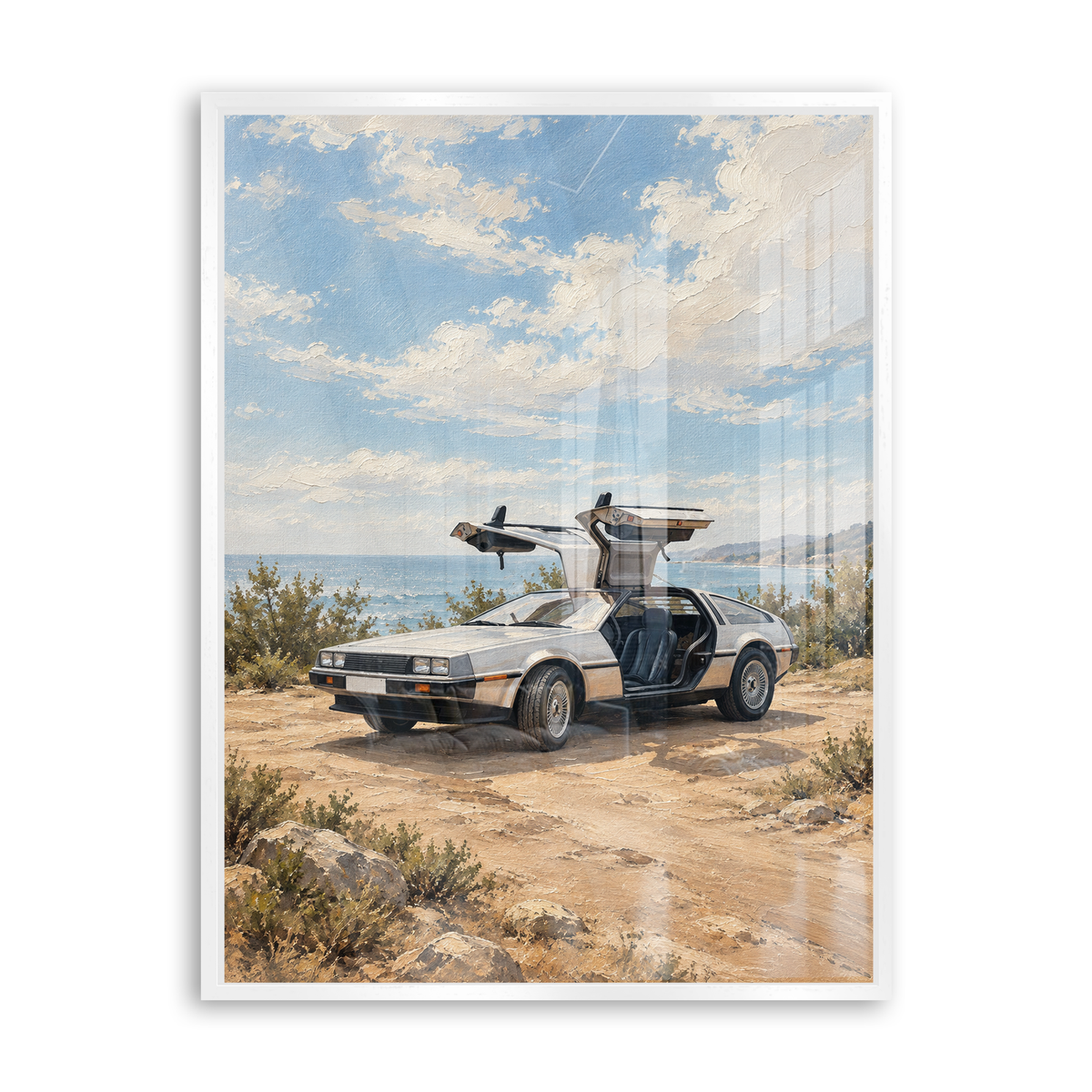 Timeless Escape - Acrylglas Weiß