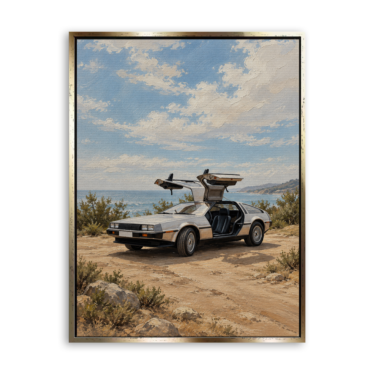 Timeless Escape - Leinwand Gold