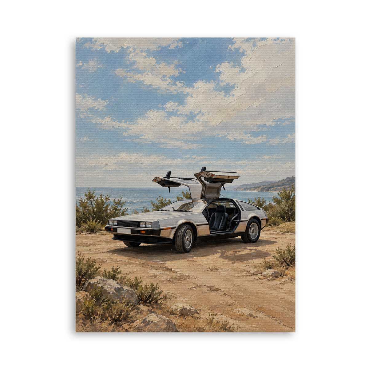 Timeless Escape - Leinwand Ohne Rahmen