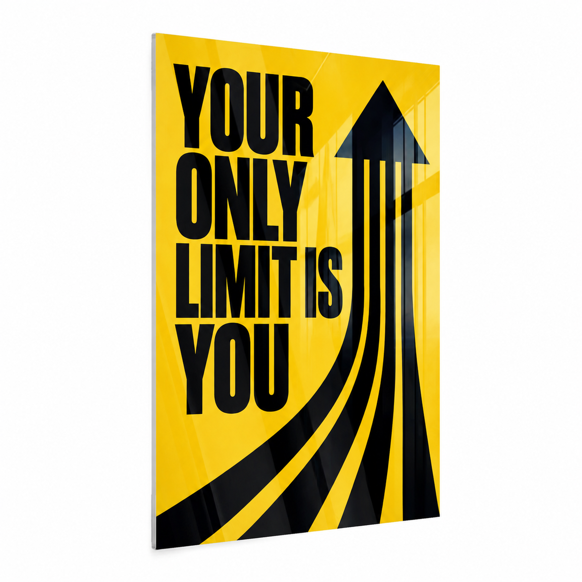 Your Only Limit Is You - Acrylglas Ohne Rahmen