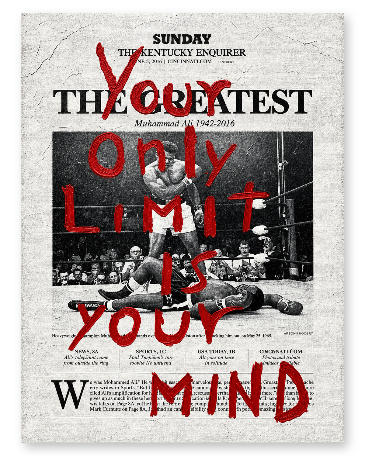 Your Only Limit Is Your Mind - Poster
